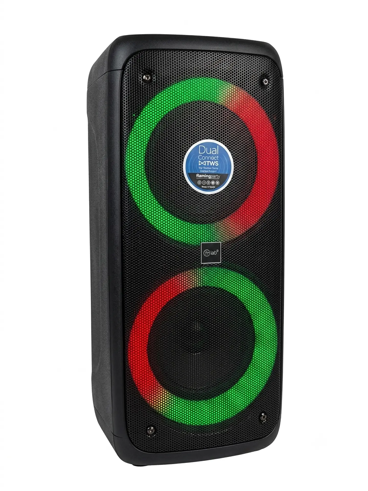 Parlante Bluetooth Inalámbrico Mlab Flaming Funky con Luces RGB y Función TWS 2