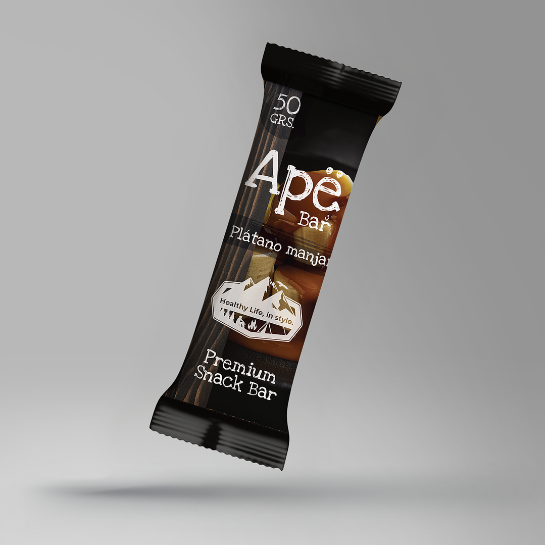 Caja Ape Bar Plátano - Manjar (10 un) 1