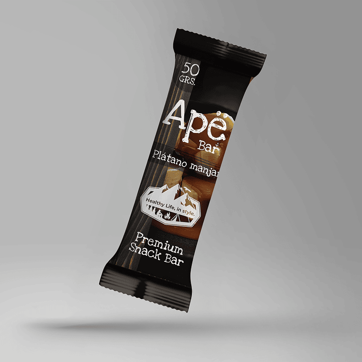 Caja Ape Bar Plátano - Manjar (10 un) 1