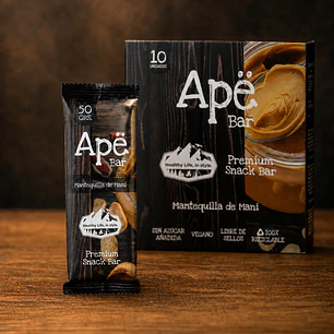 Caja Ape Bar Mantequilla de Mani (10 un)