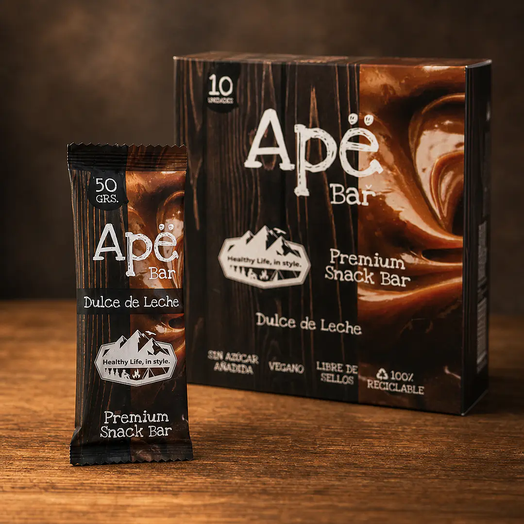 Caja Ape Bar Dulce de Leche (10 un) 1