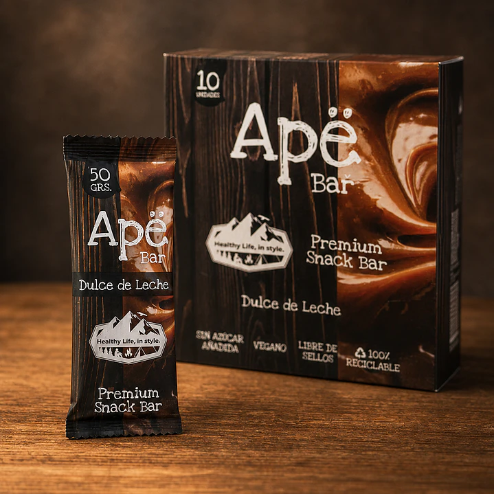 Caja Ape Bar Dulce de Leche (10 un) 1