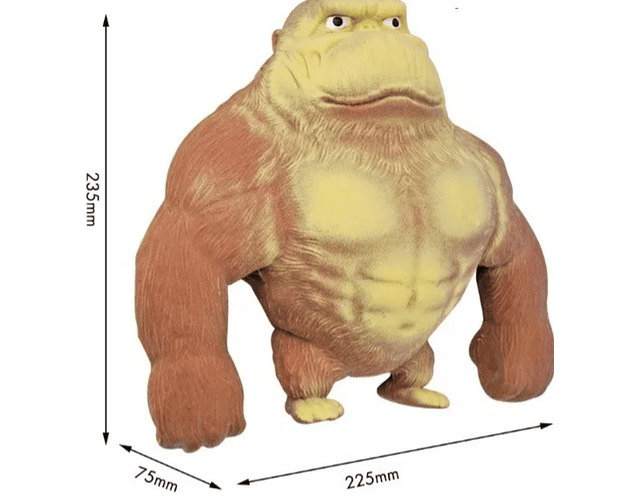 Gorila Antiestrés  Gigantes de 2 kilos 200 gramos