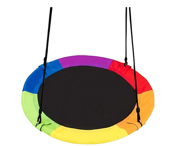 Columpio Mecedor Ovalado Multicolor