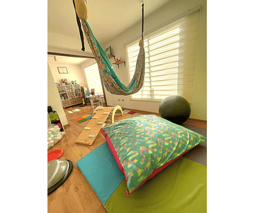 Cojín gigante de Caída con túnel