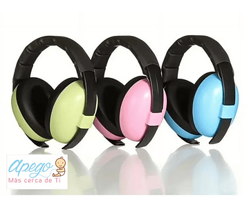 Audífonos Anti ruido para Bebes  3 meses a 3 años  reduce 25 db