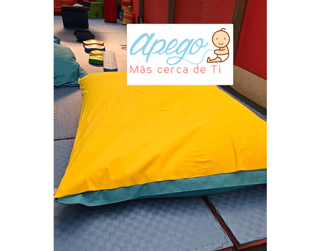 Cojín gigante de Caída con túnel