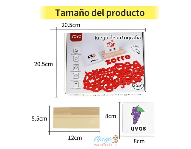 Juego Didáctico para Niños de Ortografía