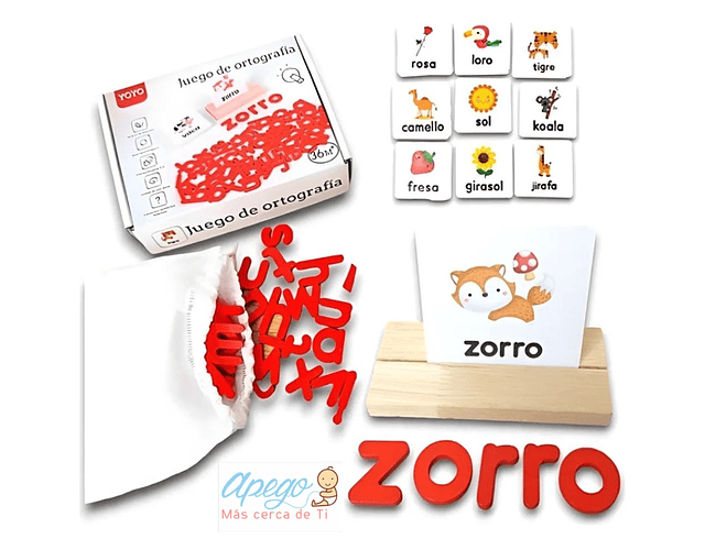 Juego Didáctico para Niños de Ortografía