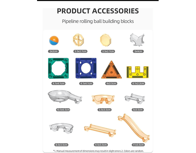 Bloques Magnéticos Construcción Juguetes Ninos Imanes 94 Pz