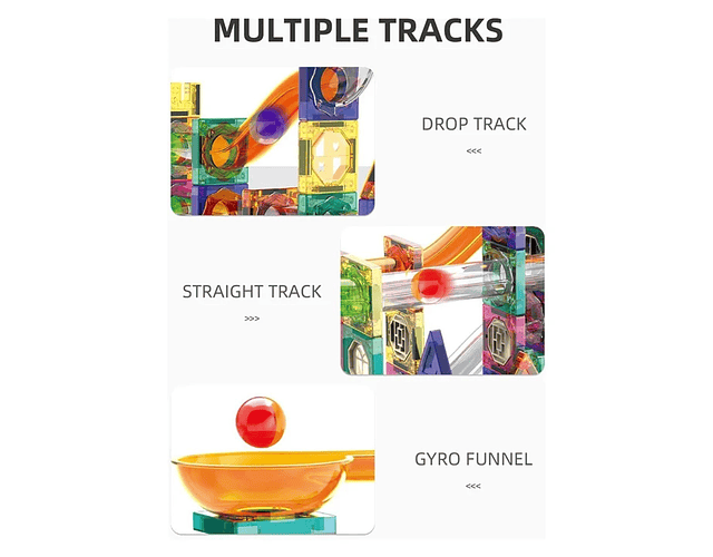 Bloques Magnéticos Construcción Juguetes Ninos Imanes 94 Pz