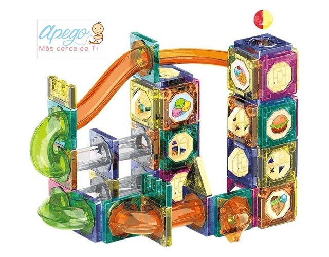 Bloques Magnéticos Construcción Juguetes Ninos Imanes 94 Pz