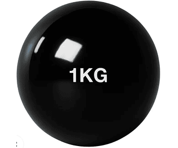 Balón Medicinal De Silicona 1Kg Antideslizante Sin Rebote