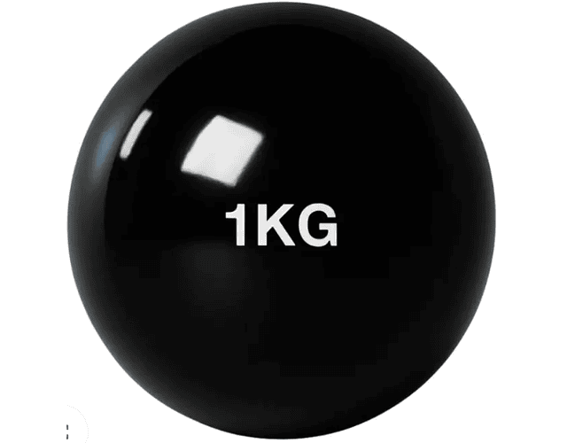 Balón Medicinal De Silicona 1Kg Antideslizante Sin Rebote