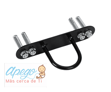 Anclaje Metálico soporte 300 Kilos con pernos 