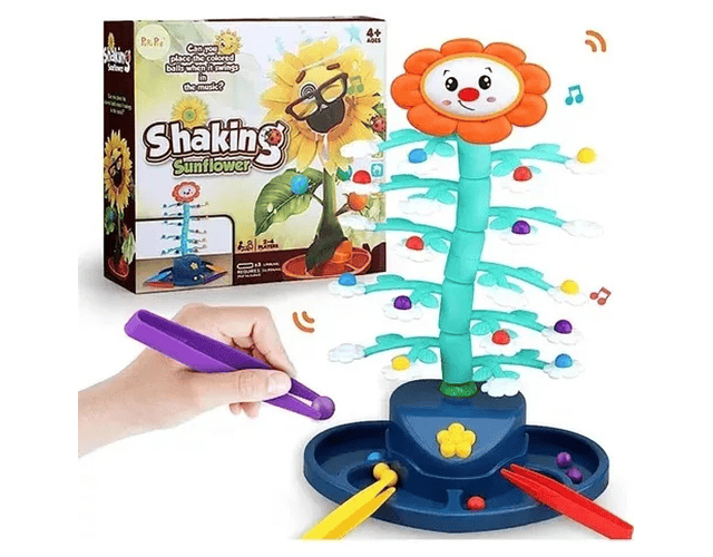 Girasol Giratorio de equilibrio para motricidad fina