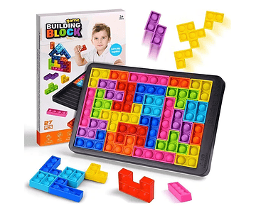 Rompecabezas Tetris Pop It 27pcs
