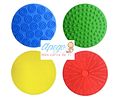 Tapetes Sensoriales de Silicona 4 pcs   