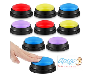 Botones para incentivar la comunicación en autismo