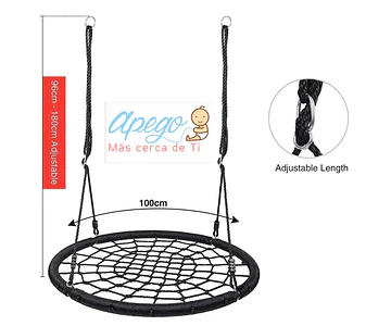 Columpio de Red Vestibular Circular 1 metro
