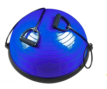 Bosu Ball con Bandas de Resistencia Plataforma de Equilibrio