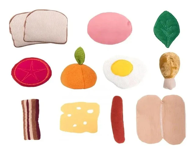 Set de comida de Tela 