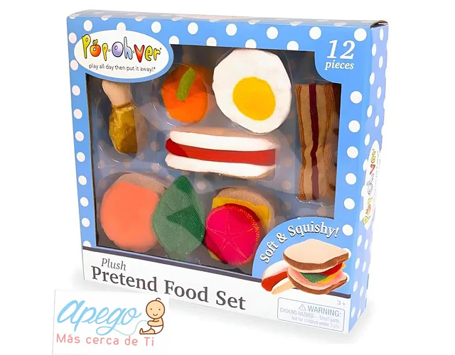 Set de comida de Tela 