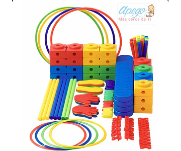 Set de Psicomotricidad para trabajo de coordinación y motricidad Gruesa
