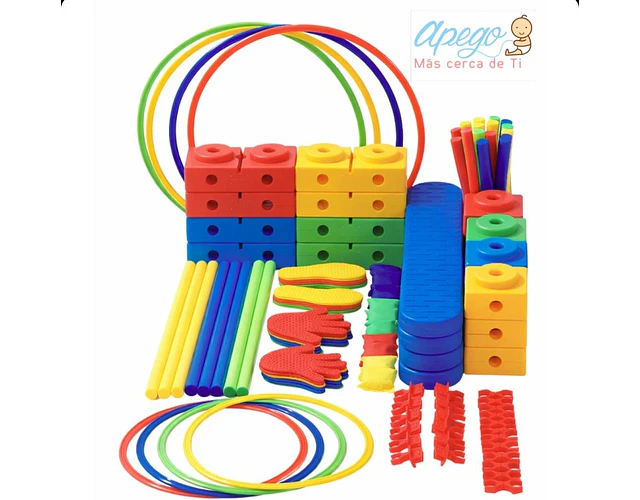 Set de Psicomotricidad para trabajo de coordinación y motricidad Gruesa
