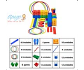 Set de Psicomotricidad para trabajo de coordinación y motricidad Gruesa