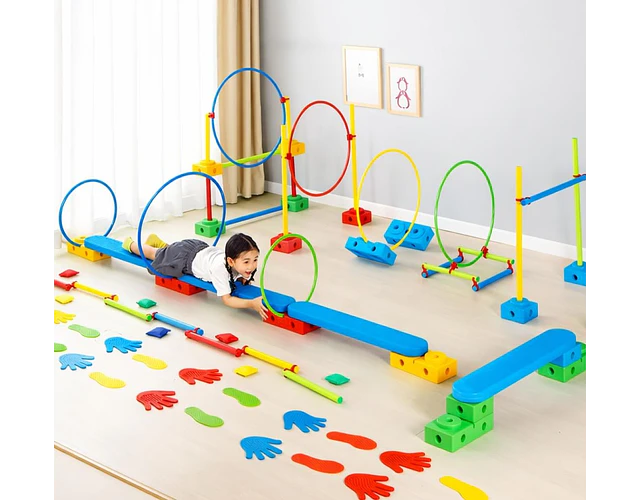 Set de Psicomotricidad para trabajo de coordinación y motricidad Gruesa