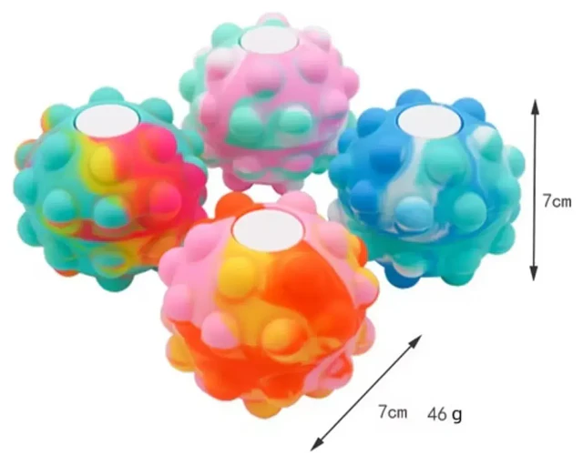 Spinner Pelota Pop It De Silicona