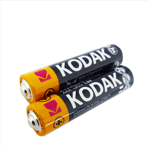 Kodak Par de Pilas AAA Alcalinas de Larga Duración