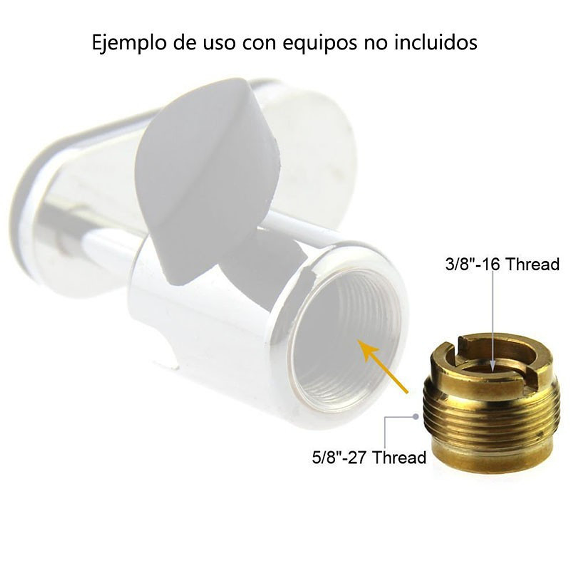 Weifeng Adaptador de Hilo Para Micrófonos 3/8 a 5/8 2