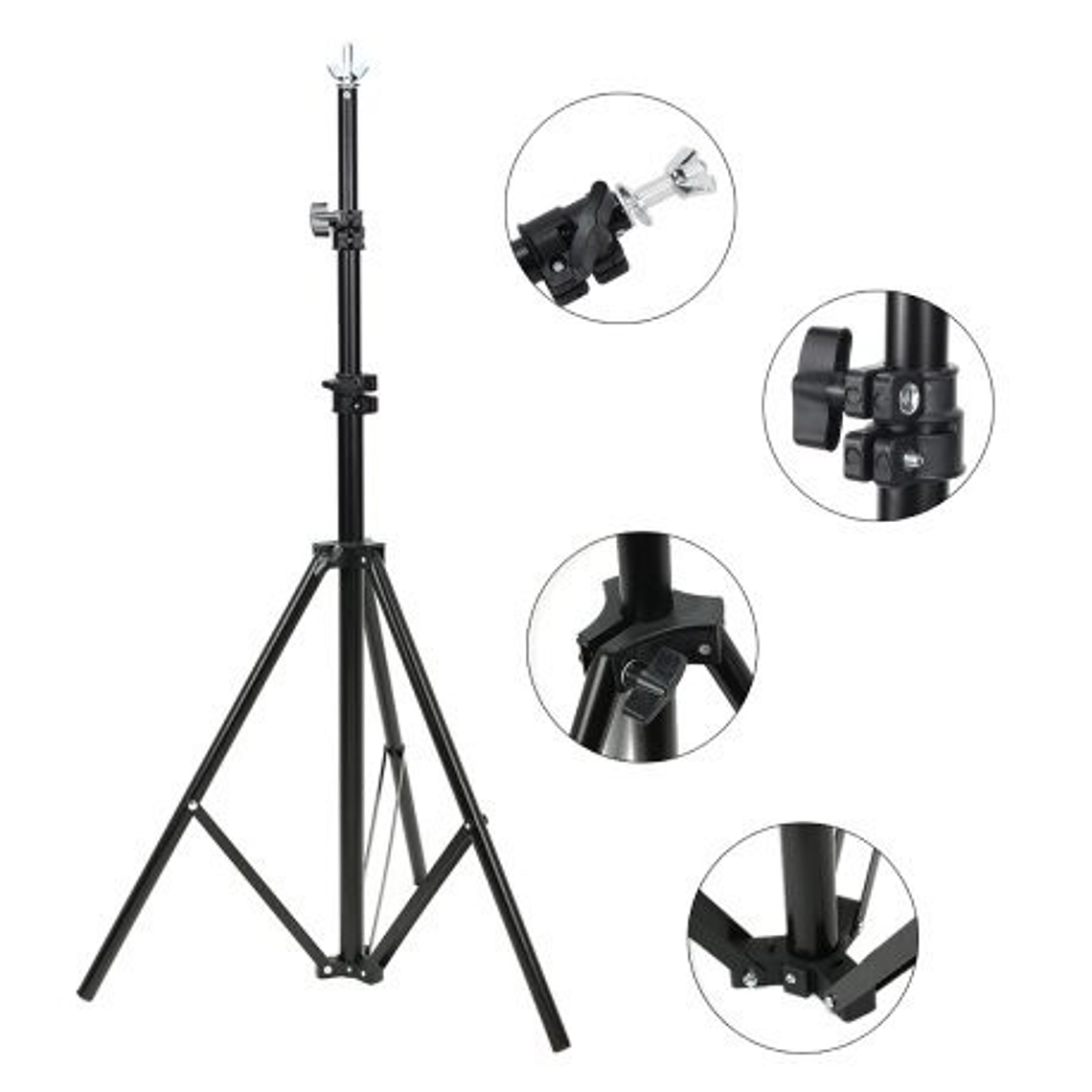 Weifeng Soporte de Fondos Portafondos Pequeño 1 de 2 metros de Alto por 1.7 metros de ancho 2