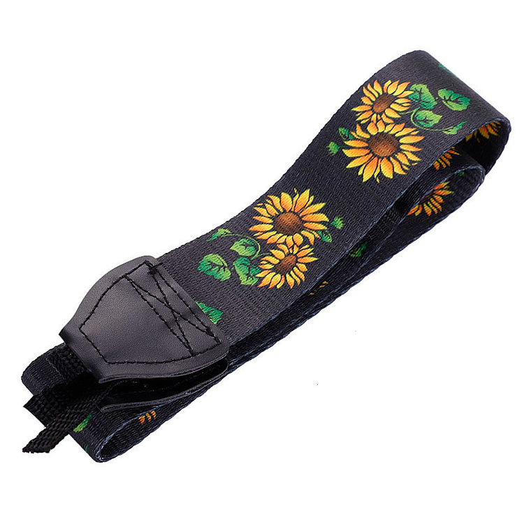 Fancier Correa para Cámara de Tela con Diseño Floreado 1