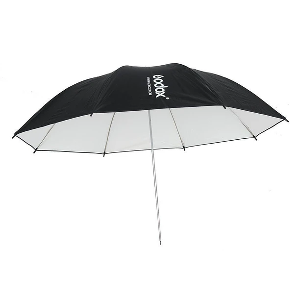 Godox Paraguas Blanco para Rebote 101 cms (negro por fuera) 6