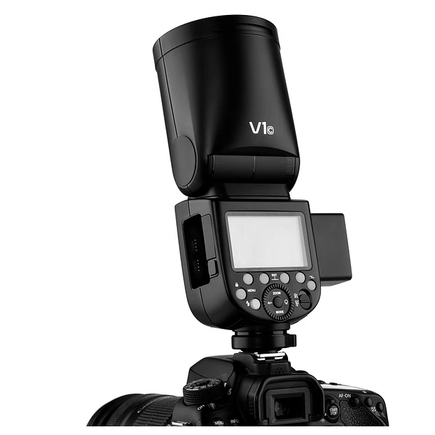 Godox V1-C Flash para Canon TTL, 76W, Con Batería de Cabeza Circular Magnética 11