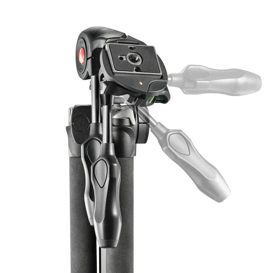 Manfrotto MH293D3-Q2 3-Way, CABEZAL CON ASAS PEGABLES para mayor precisión de encuadre 6