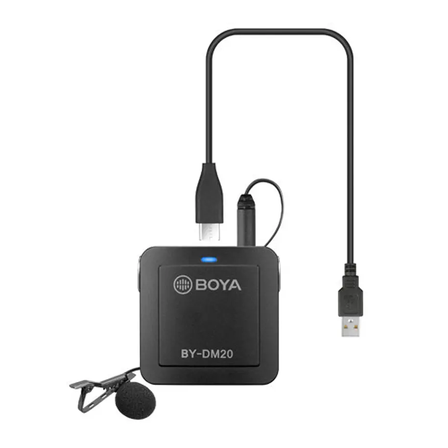 Boya BY-DM20 Set de Micrófonos y Accesorios para Grabación compacto de doble canal  (No es grabadora) 2