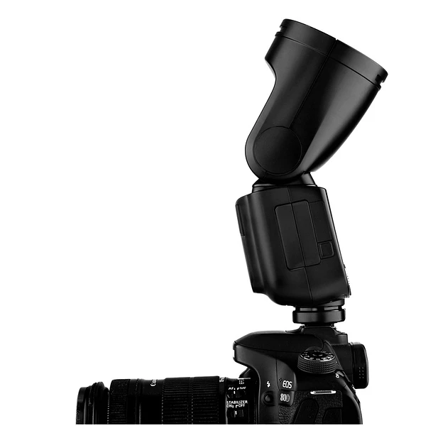 Godox V1-N Flash para Nikon TTL, 76W, Con Batería de Cabeza Circular Magnética 14