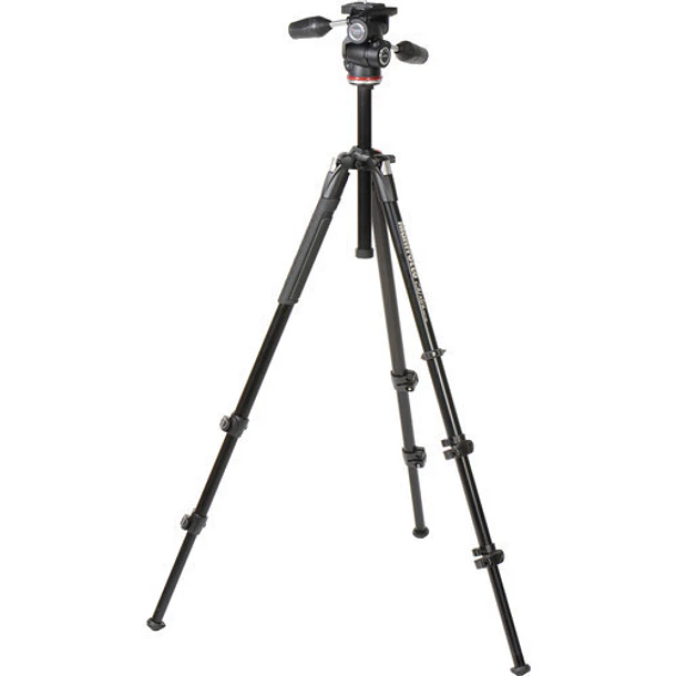 Manfrotto MK290XTA3-3W Trípode Con Cabezal de 3 Ejes y 171cm de Altura Máxima 2