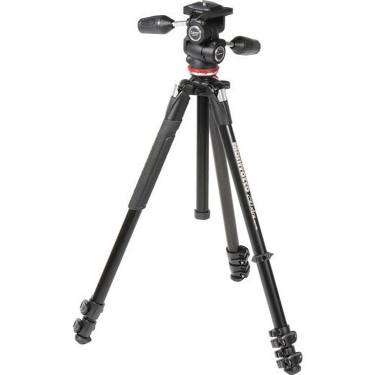 Manfrotto MK290XTA3-3W Trípode Con Cabezal de 3 Ejes y 171cm de Altura Máxima 3