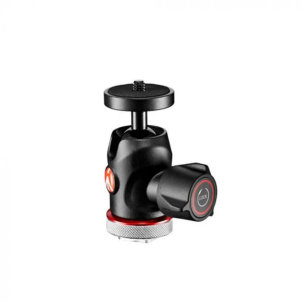 Manfrotto MH492LCD-BH Micro Cabezal de Bola con montura de zapata 2