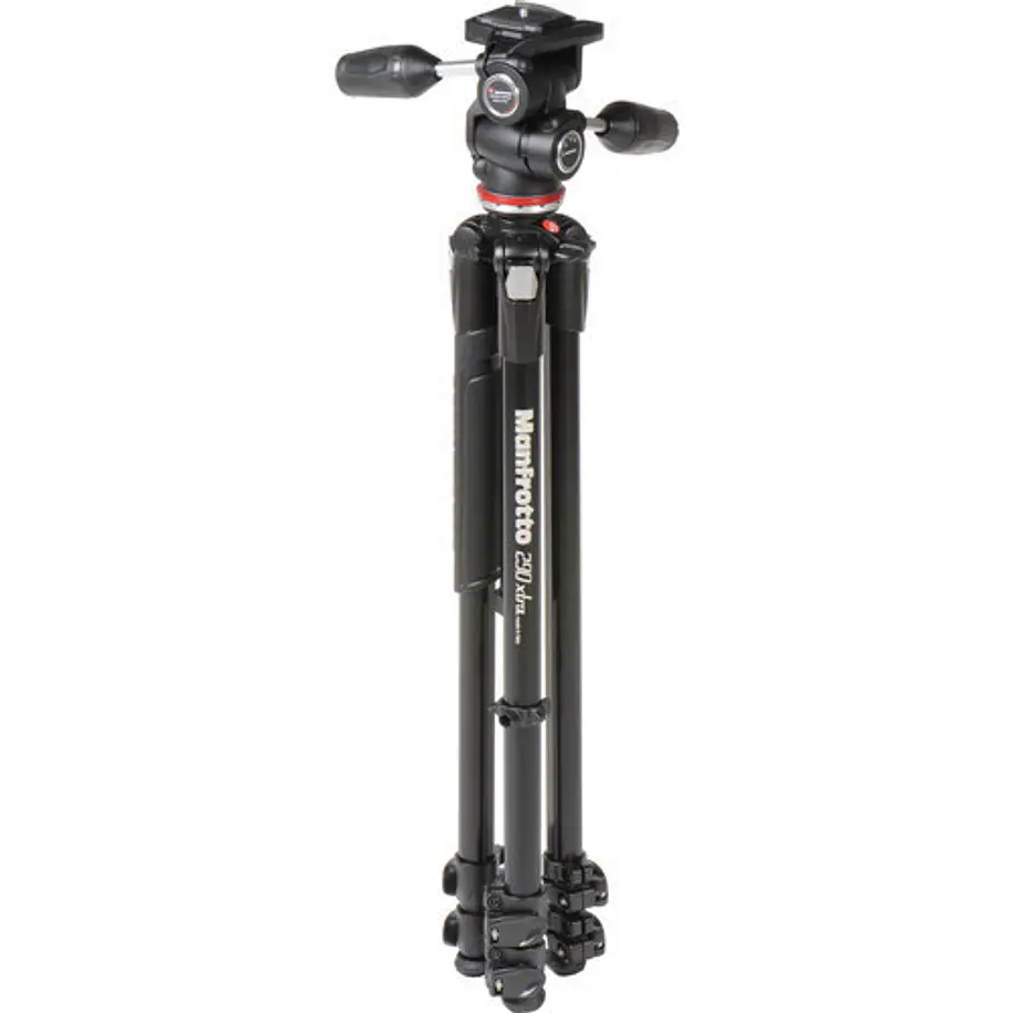 Manfrotto MK290XTA3-3W Trípode Con Cabezal de 3 Ejes y 171cm de Altura Máxima 4