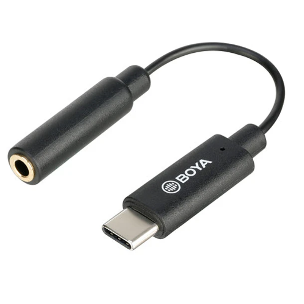 Boya BY-K6 Cable Adaptador USB-C Macho - TRS Hembra Para Osmo Pocket 2