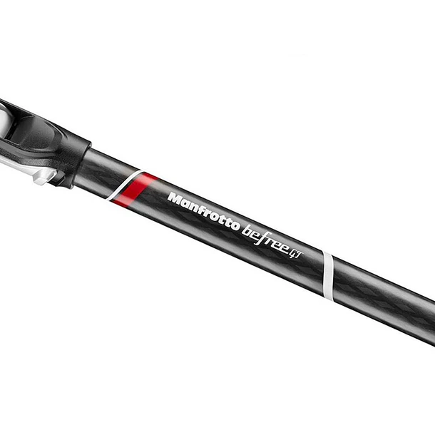 Tripé de viagem Manfrotto Befree GT em fibra de carbono com cabeça esférica 496 (preto) 4