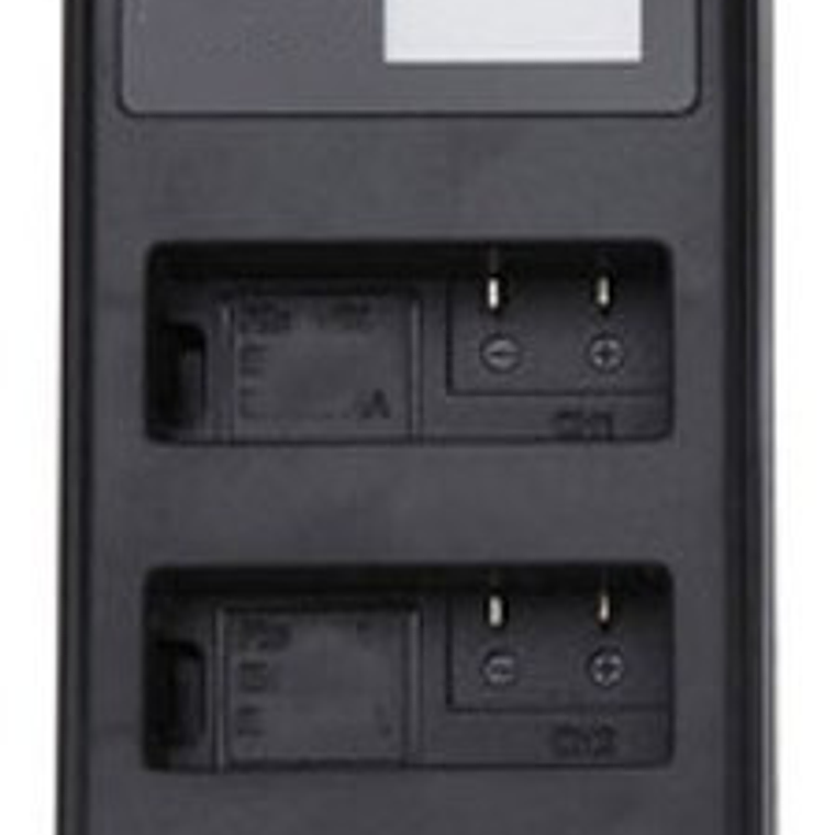 Iluminus Cargador Doble Para 2 baterías NP-F550 2