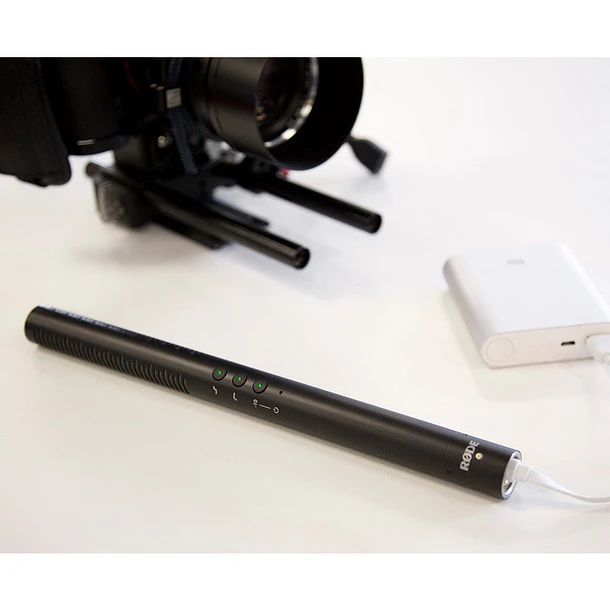 Rode NTG4+ Micrófono Direccional de Condensador con Batería Recargable 5