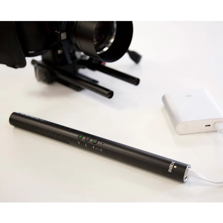 Rode NTG4+ Micrófono Direccional de Condensador con Batería Recargable 5